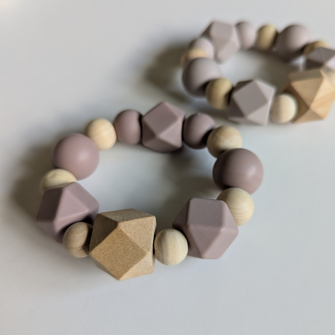 Teething Ring in Lake Kathlyn Purple