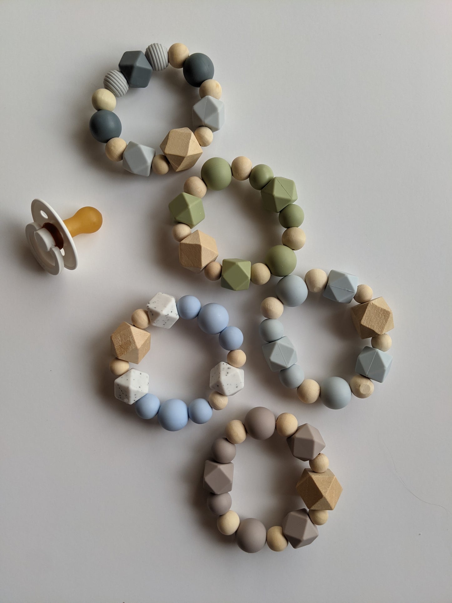 Teething Ring in Sprout Green