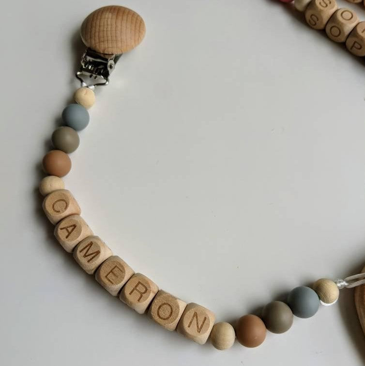 Personalized Pacifier Clip