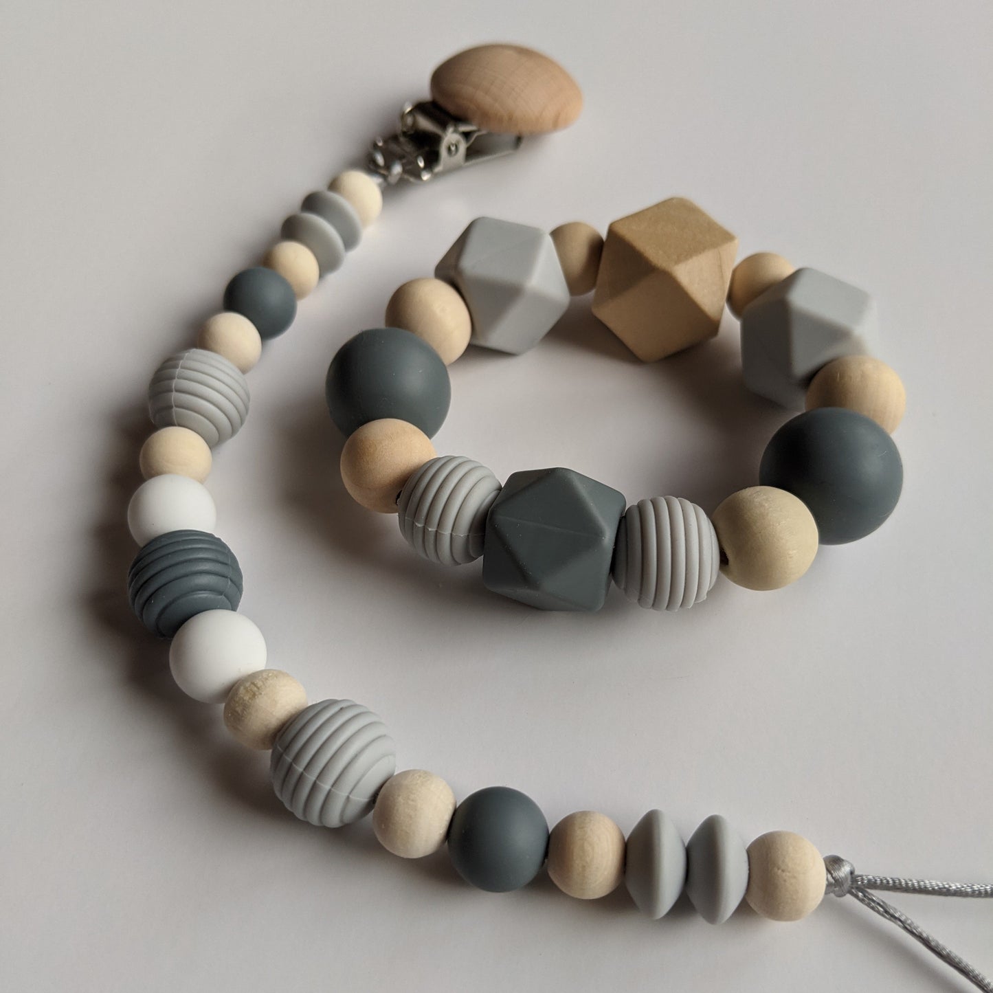 Teething Ring in Stawamus Grey