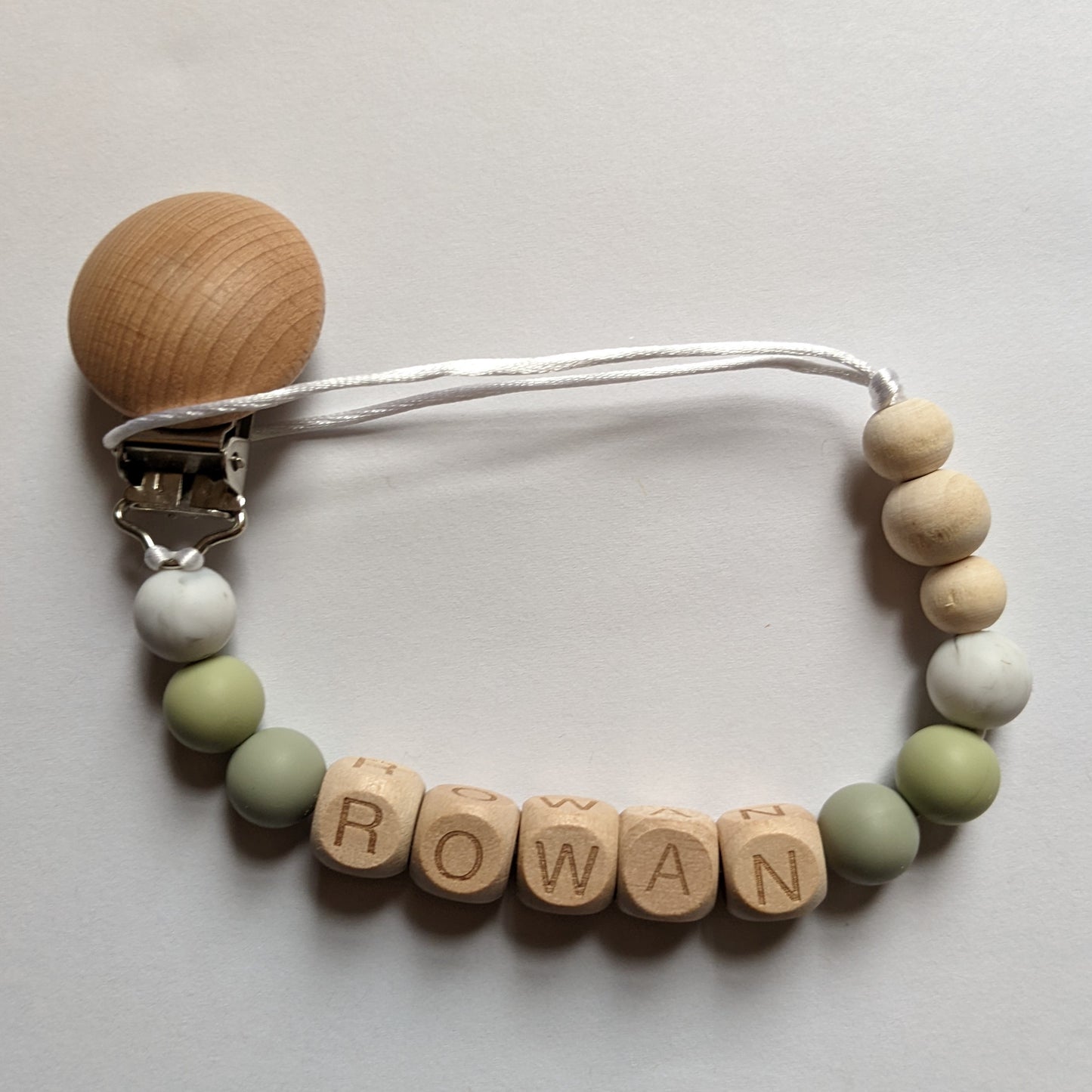 Personalized Pacifier Clip