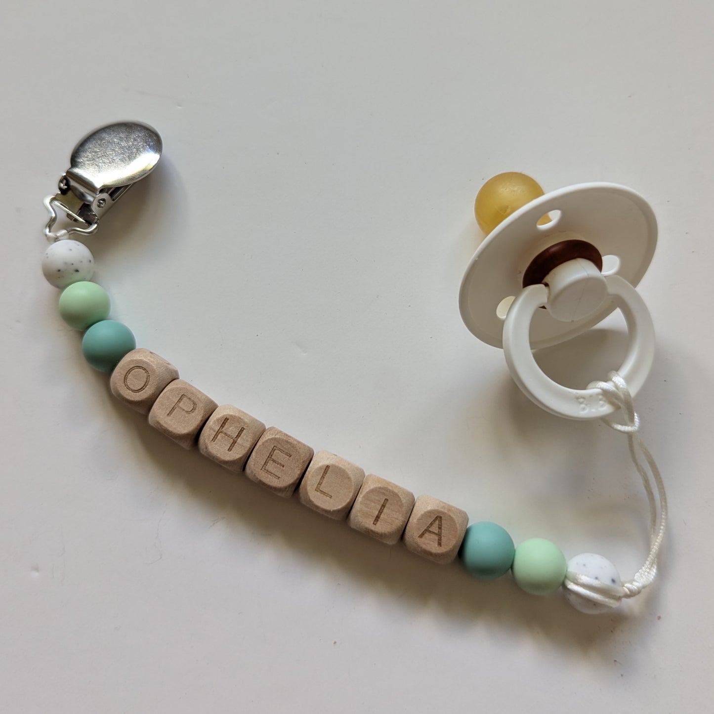 Personalized Pacifier Clip