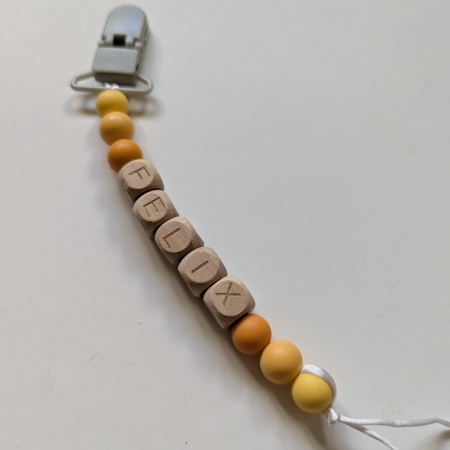 Personalized Pacifier Clip