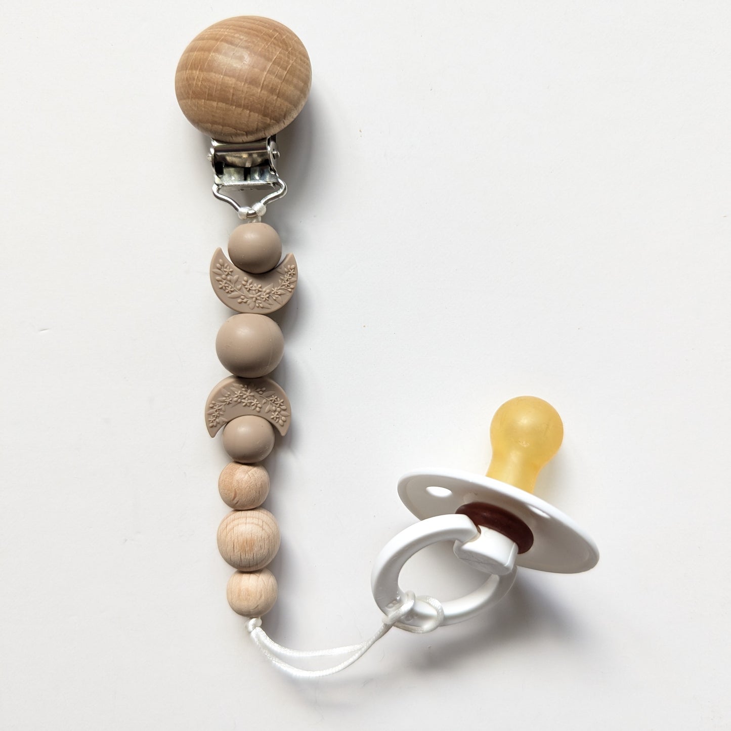 Crescent Moon Paci Clips