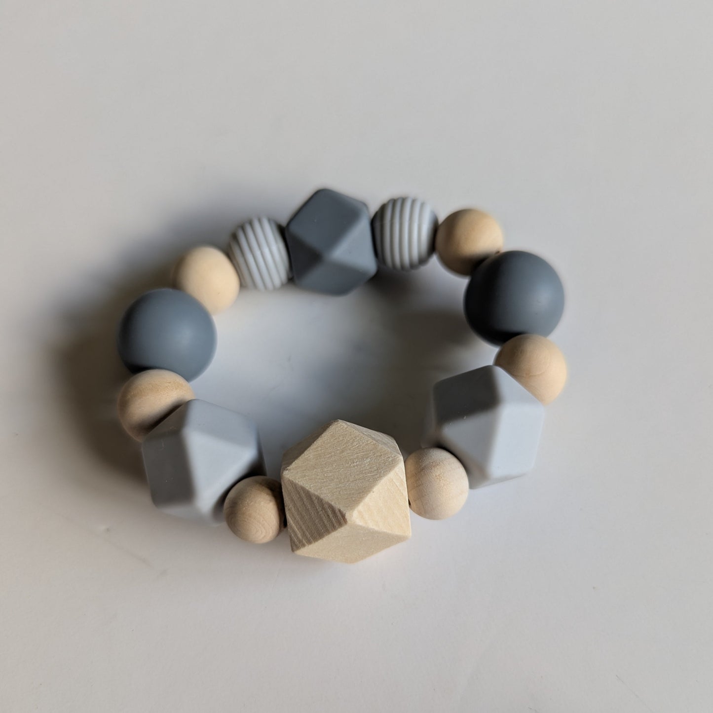 Teething Ring in Stawamus Grey