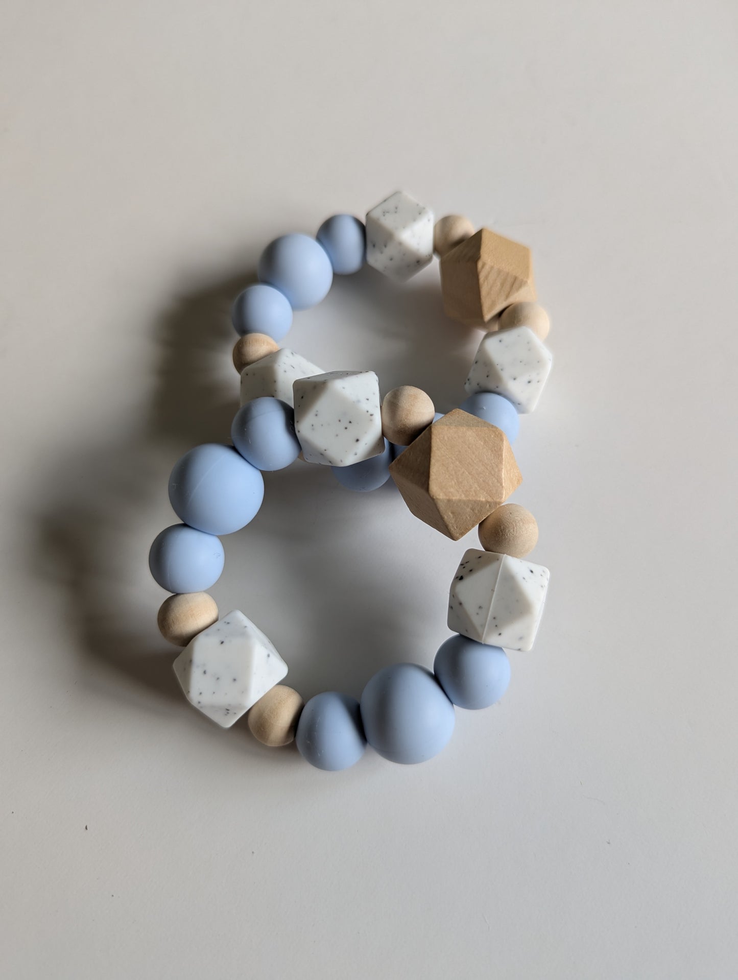 Teething Ring in Watersprite Blue