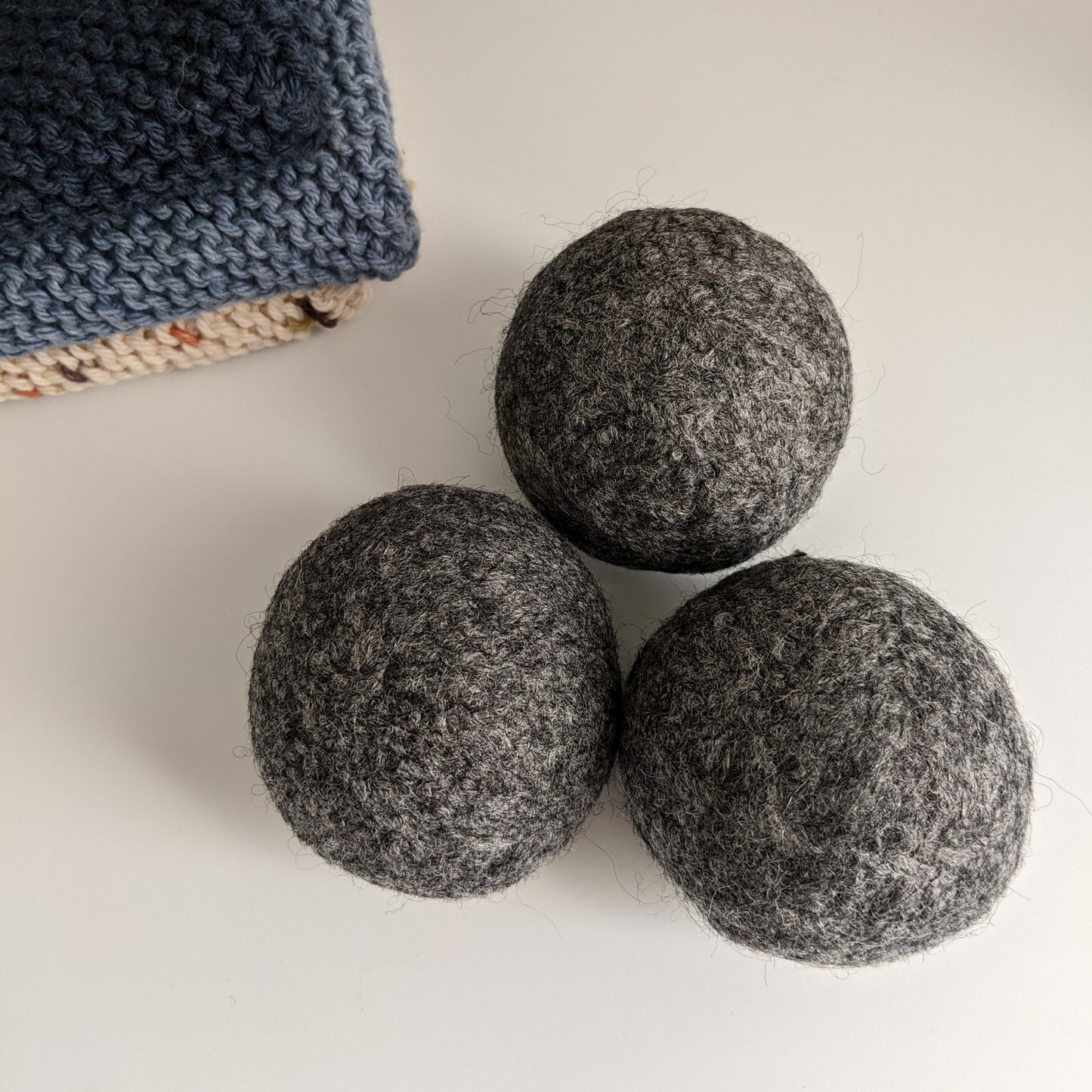 Wool Dryer Ball in Dark Grey - Eco Conscious Laundry