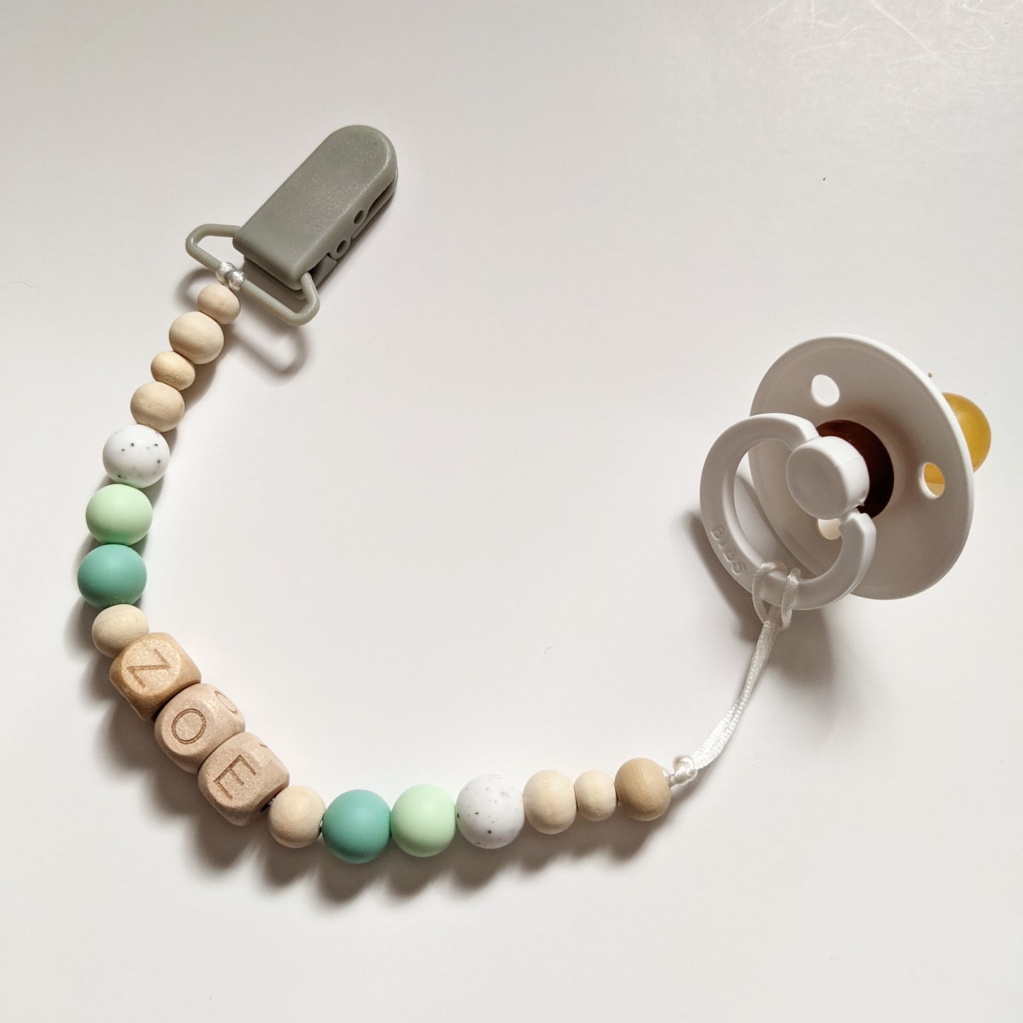 Personalized Pacifier Clip