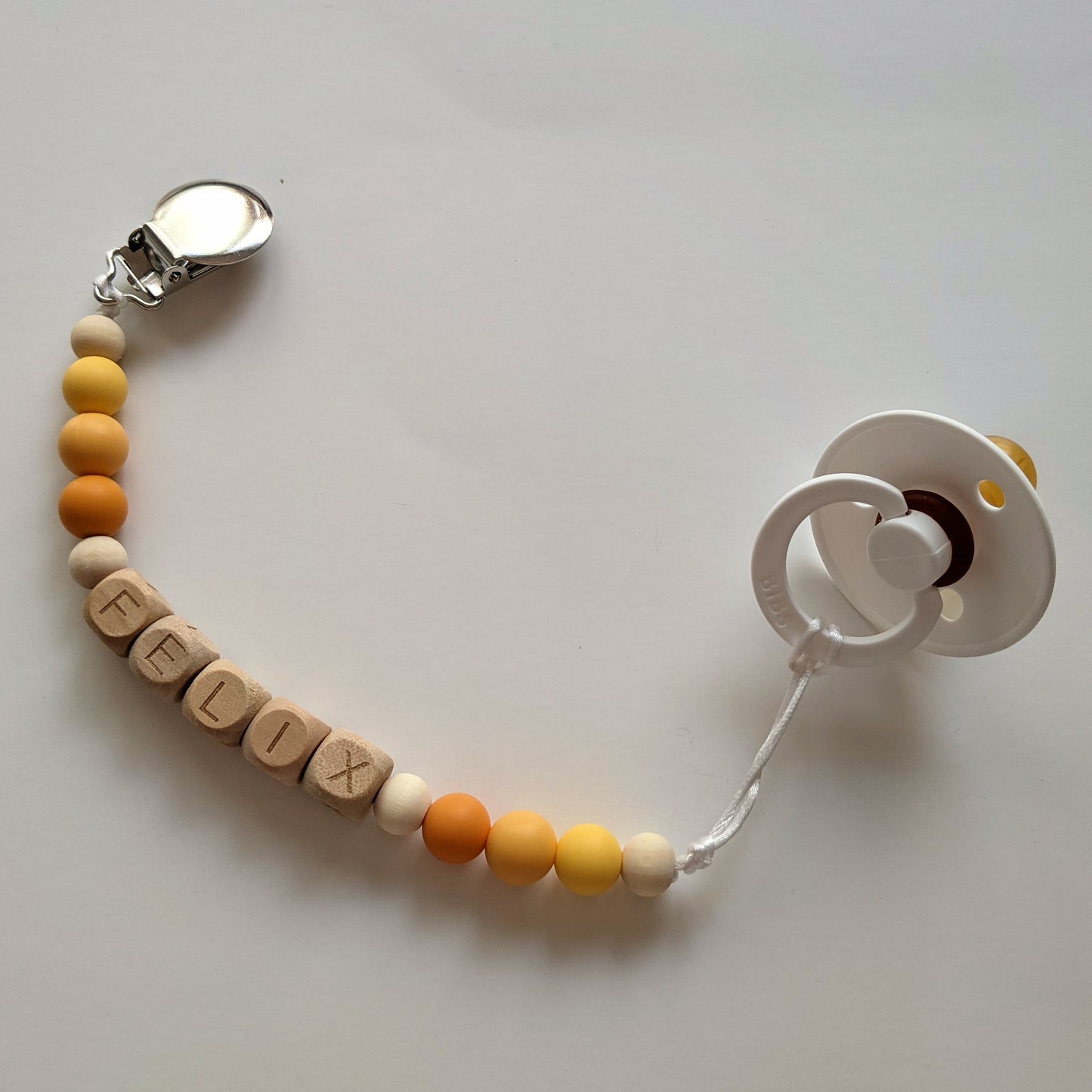 Personalized Pacifier Clip