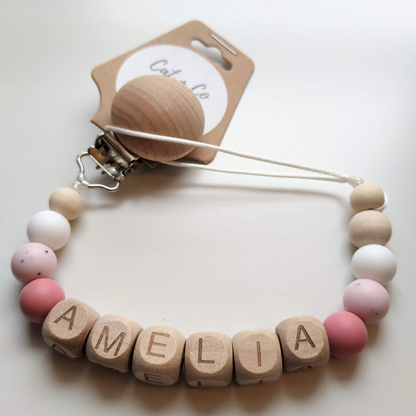 Personalized Pacifier Clip