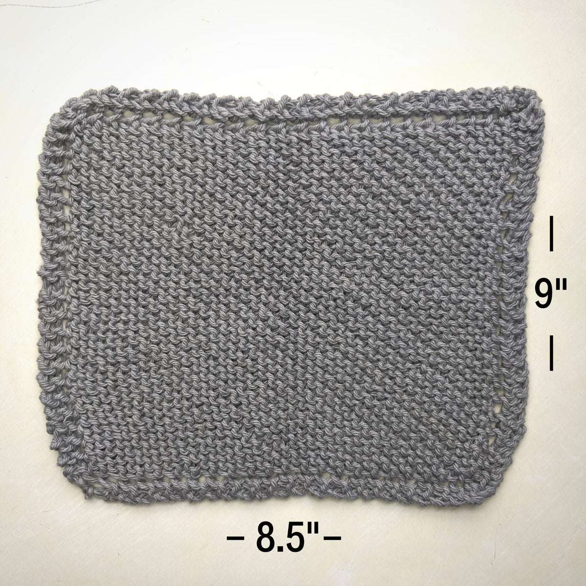 Knitted Cotton Dishcloth Bundle in Minimalist